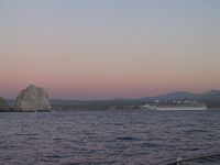 entering the bay, Cabo San Lucas