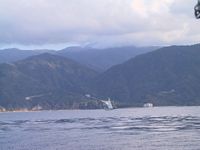 Cascading hills along the south shore, Banderas Bay>